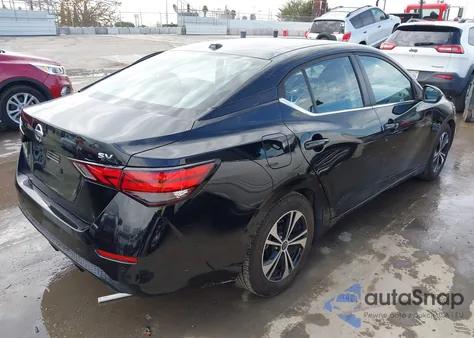 2021 Nissan Sentra Sv Xtronic Cvt z USA, uszkodzony, nr VIN 3N1AB8CV7MY318412